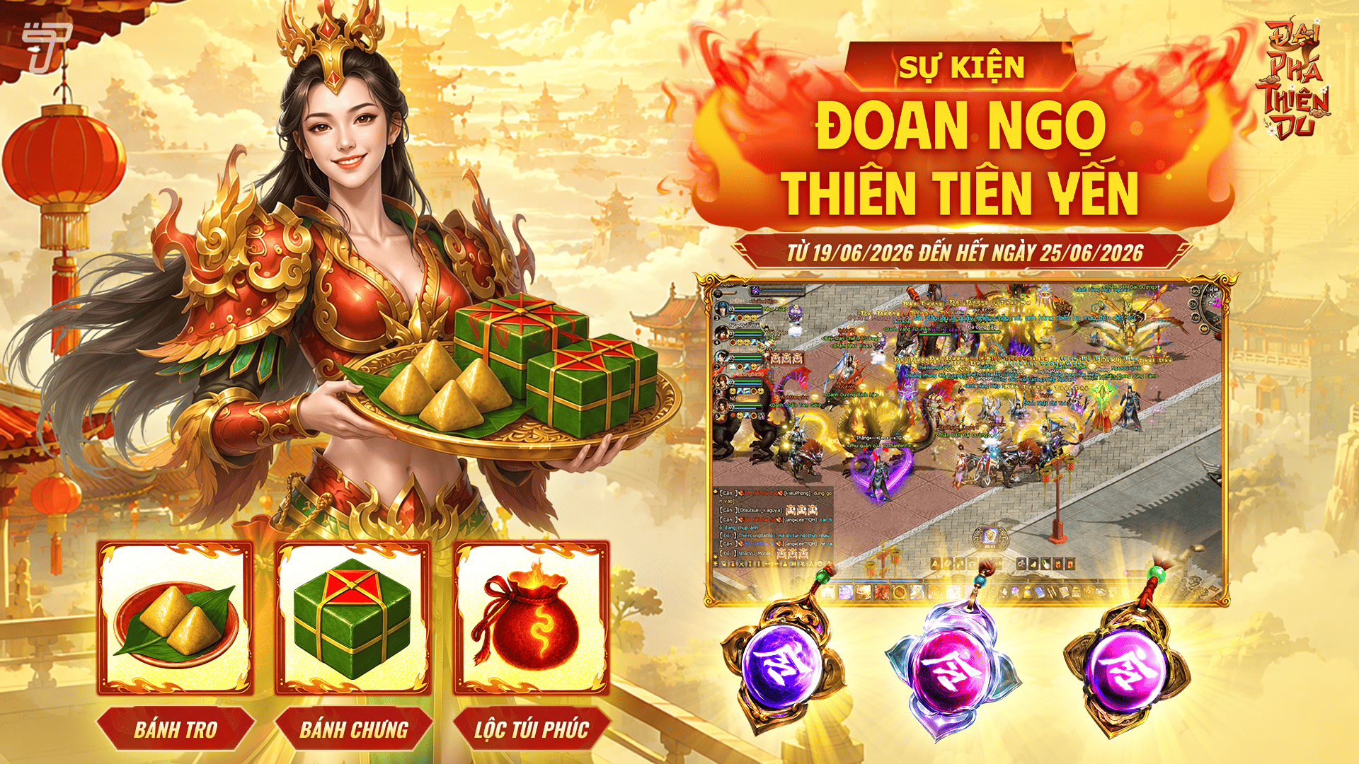Sự kiện: Đoan Ngọ Thiên Tiên Yến | Đại Phá Thiên Du