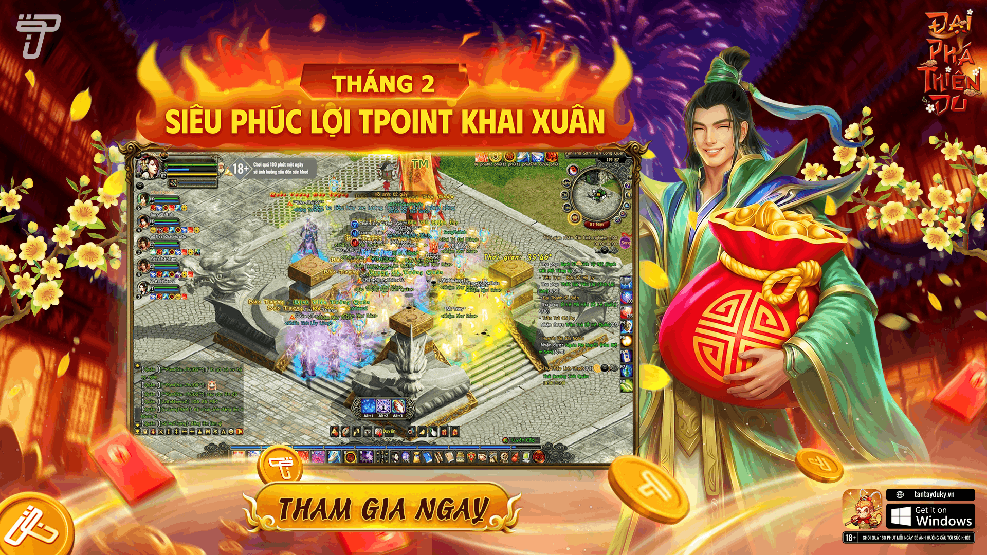 Phúc Lợi tPoint Tháng 2/2026 | Đại Phá Thiên Du